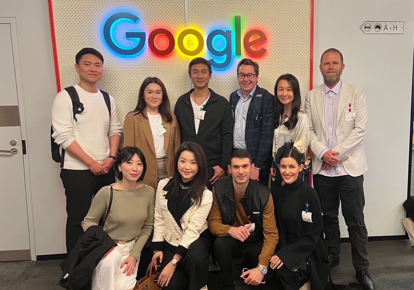 New Aim team at Google HQ